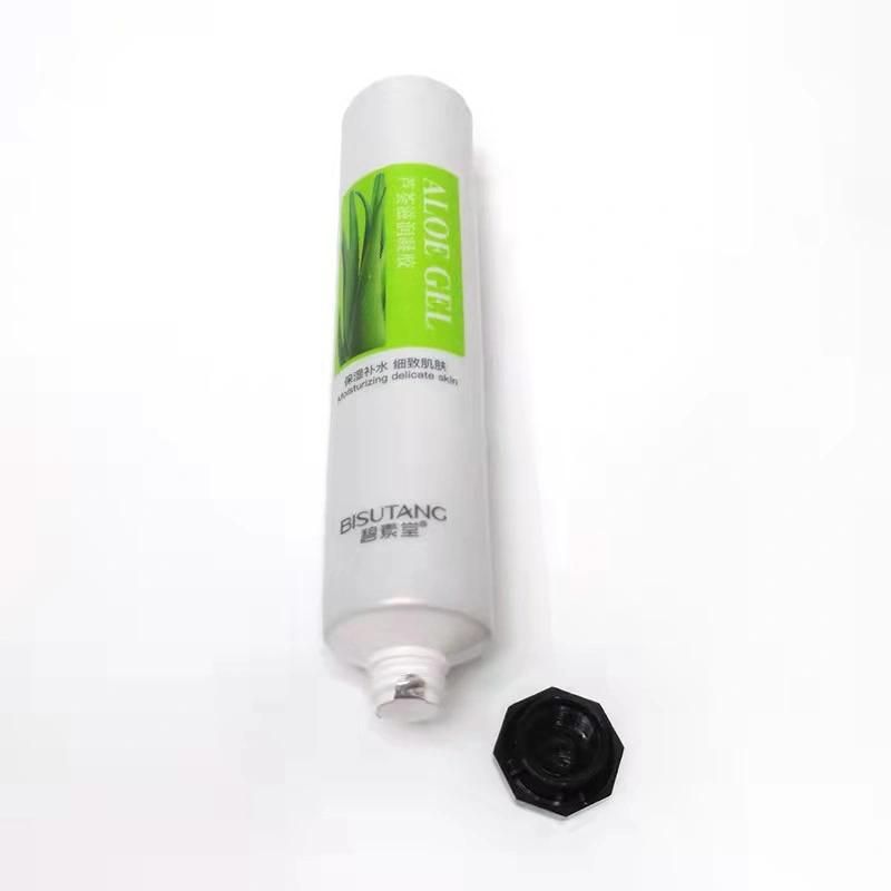 D40mm Cosmetic Tube with Silver Standard Screw Cap for Skin Packaging From China