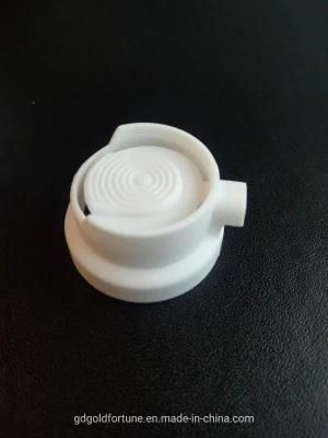 White Color Aerosol Actuator for Shaving Foam