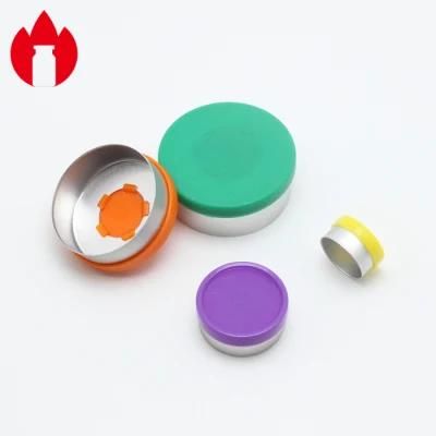 13mm 15mm 20mm 28mm 32mm Pharmaceutical Aluminum Plastic Flip off Cap for Injection Vial