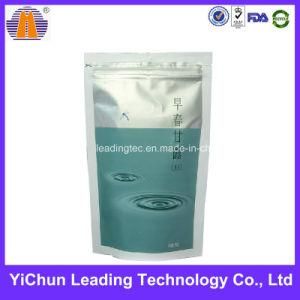 Customized Printed Plastic Tea Food Packaging Aluminum Foil Zipper Bag