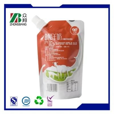Laminated Milk Baby Food Packaging Spout Pouch