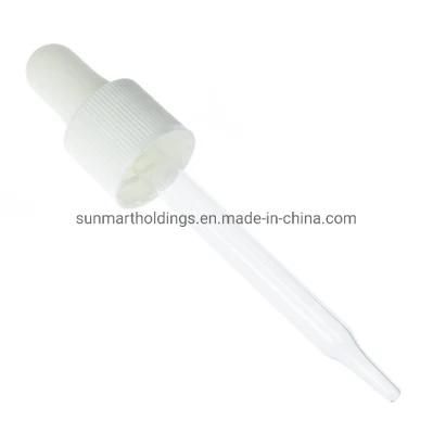 20/410 Plastic White Threading Droppers