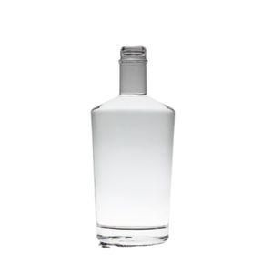 Factory Produced Thick Bottom Normal White Vodka Whisky Sherry 375ml 500ml 750ml Glass Bottle with Cork Cap for Liquor