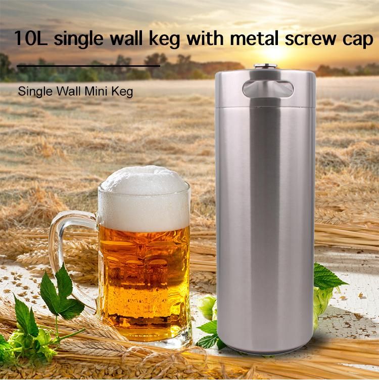 Affordable Pretty Good Beer Keg Packaging Barbique Grill 10 Liter