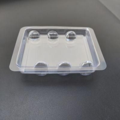 Plastic upper and down Set Box Custom Cosmetic Packaging Tray