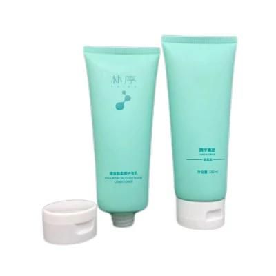 PE Plastic Cosmetic Packaging Exfoliating Cream Lotion Wholesale Tubes with Flip Top PP Cap