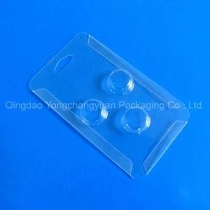 OEM Empty Edgefold Transparent Pet Sliding Card Blister Packaging