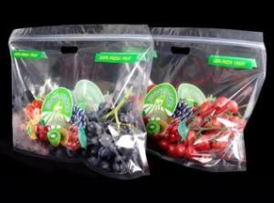 Plastic Food Grade Grape Protection Pouch Bag with Holes Cherry Bag Fruit Bag