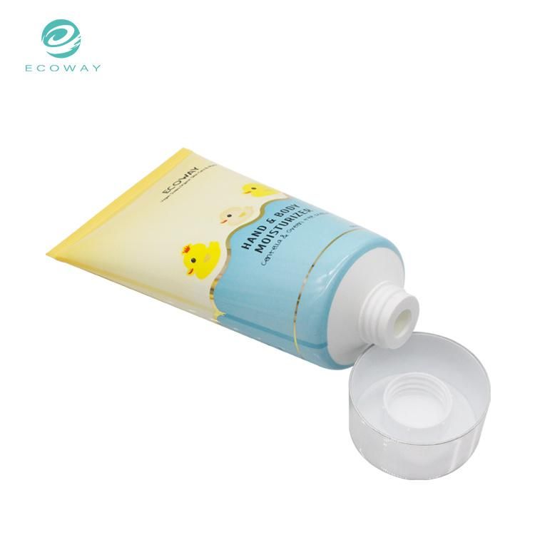 Hand and Body Cream Lotion Moisturizer Soft Plastic Squeeze Packing Tube