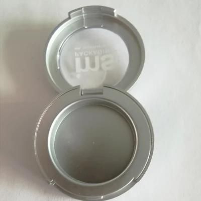 Single Individual Round Plastic Blush Compact Container