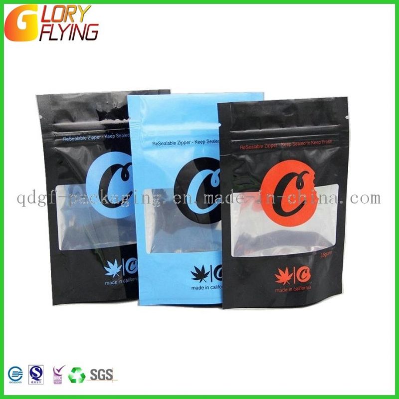 Customized Smell Proof Mylar Bag with Childproof Cookies Bags/Plastic Packaging Bags