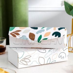 New Style White Cardboard Packaging Shoe Box with Printed Pattern
