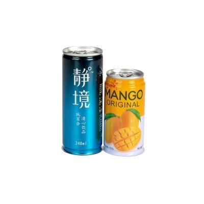 202X504 Empty Drink Tin Can Sale for Beverage Packing 330ml