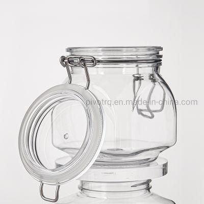 250g 8oz Plastic Honey Bottle with Wire Clasp for Packing Honey