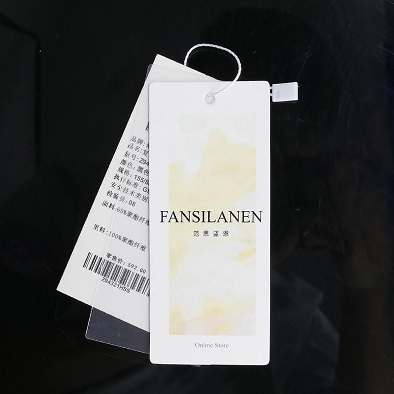 Manufacturer Custom Set PVC Paper Hangtag