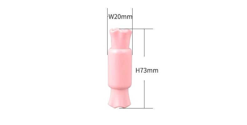 in Stock 12ml Fashion Candy Sweet Shape Tubes Novelty Lip Gloss Container Packaging Cute Liquid Lipstick Tube