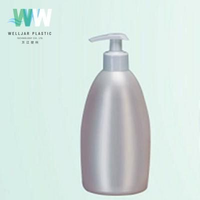 500ml PE Container Wash Moisture Lotion Plastic Bottle with Pump