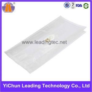 Transparent Side Gusseted Customized MID-Sealed Plastic Packaging Bag