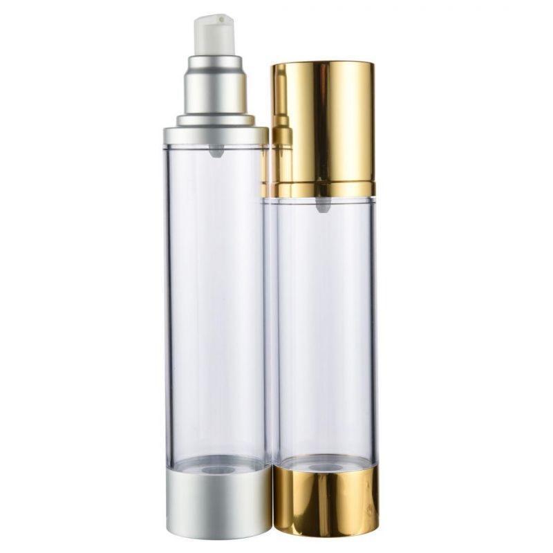 10ml 15ml 20ml 30ml 50ml 80ml 100ml 120ml Personal Care Cosmetic Plastic Vacuum Airless Lotion Bottle for Conditioner Gel and Make up