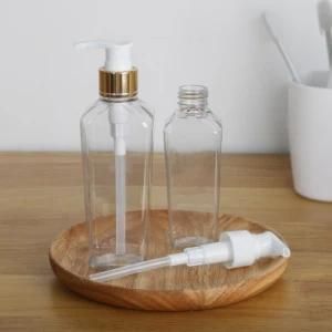 High Quality Clear Pet Hand Sanitizer Plastic Bottle with Lotion Pump