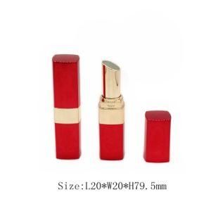 Red Plastic High Quality Cosmetic Container Lipstick Tube/Case