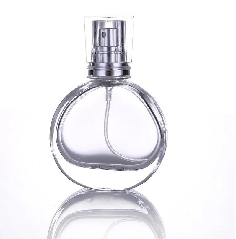 30ml Crystal Perfume Bottle Mini Portable Travel Filling Perfume Spraying Empty Bottle Anodized Aluminum Spraying Pump Box