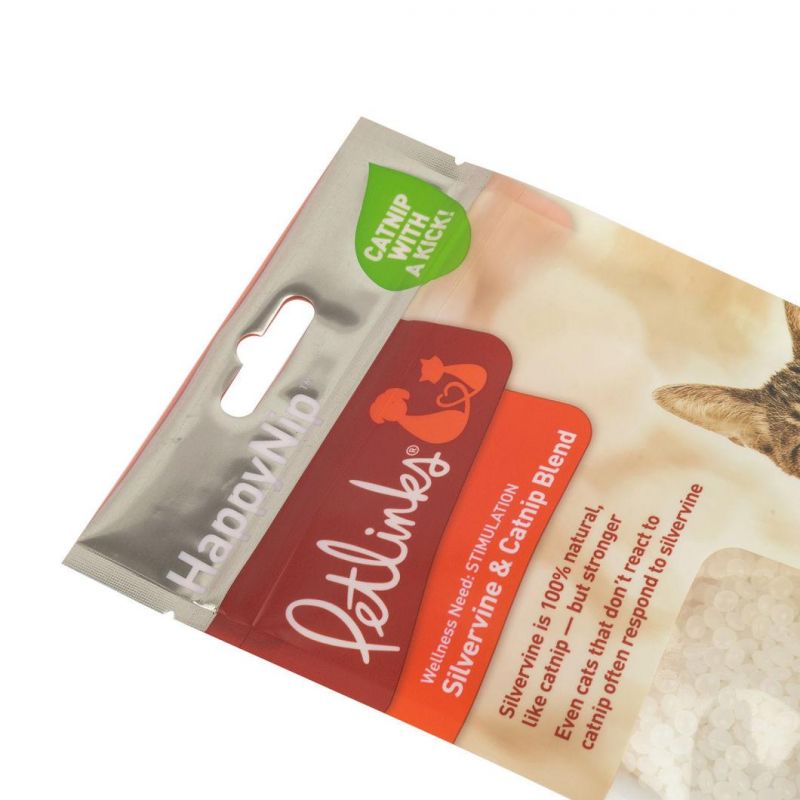 Laminated Plastic Cat Treats Food Bag