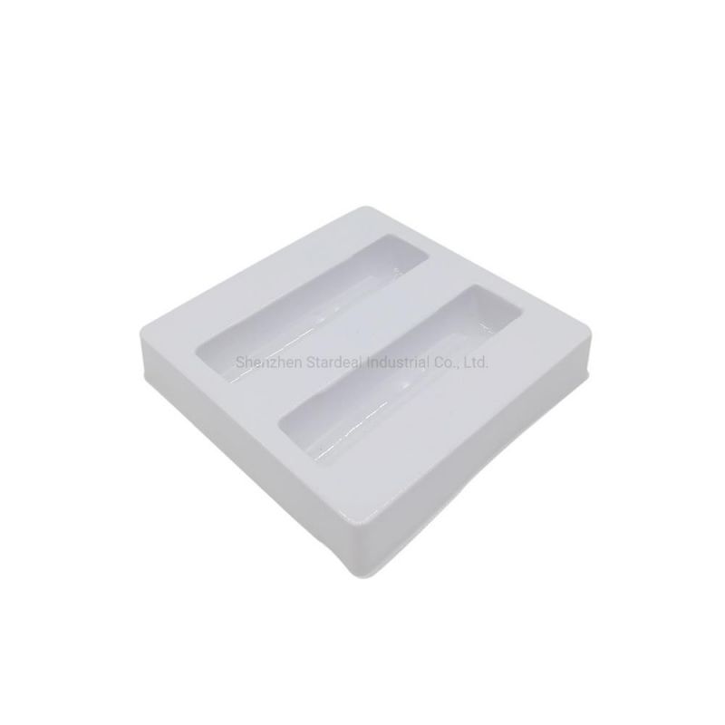 Custom Vacuum Thermoforming Compartment Blister Plastic Cosmetic Tray