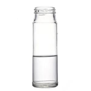 Customized Water Glass Bottles 230ml Portable Flint Juice Bottles for Drinks Made in China