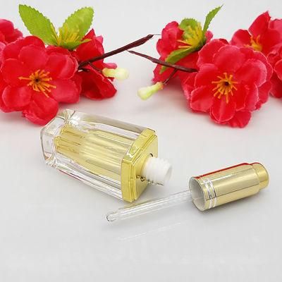 in Stock Ready to Ship Manufacturer Perfume Bottles Gold Glass Dropper Bottle 10ml for Essential Oil Fragrance Bottle