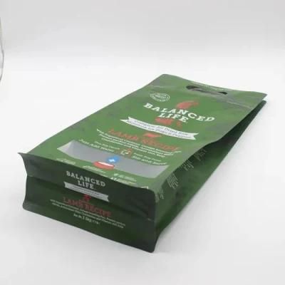 Wholesale Kraft Zip-Lock Stand up Bags Brown Paper Flat Bottom Pouches for Packaging and Storage Food