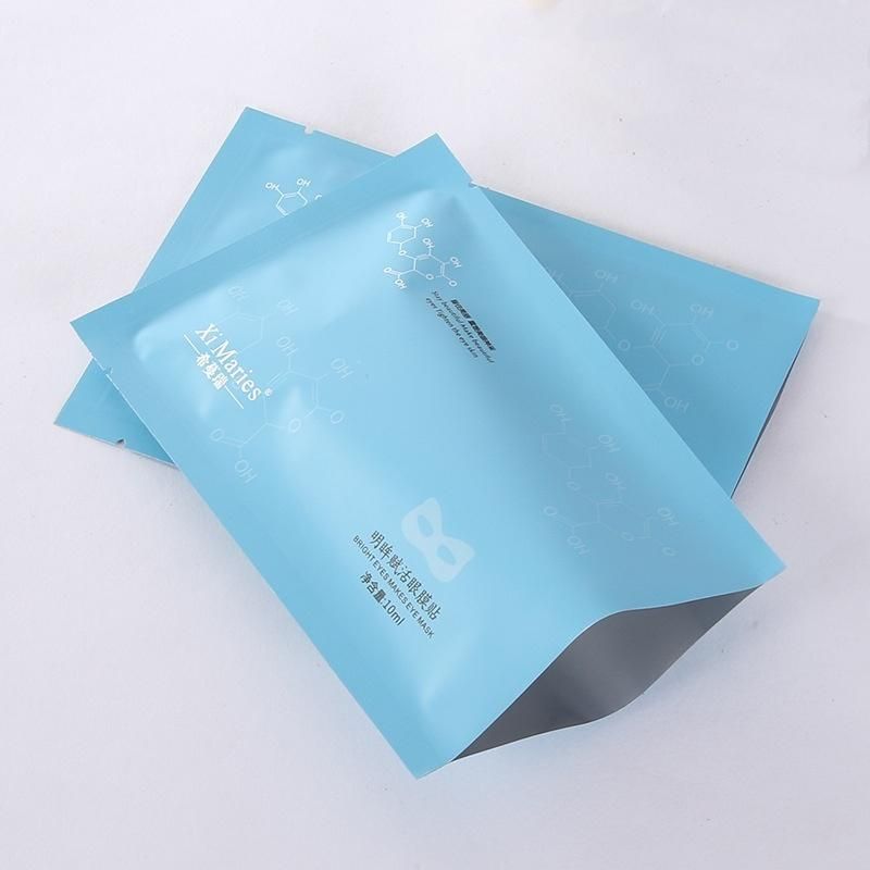 Foil Laminated 3-Side Seal Make-up Mask Packaging Bag