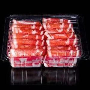 Disposable Fat Mutton Roll Blister Packaging Box