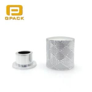 Fashion New Product Luxury Bottle Caps with Matching Collar Sprayer Plastic Metalizing Lids