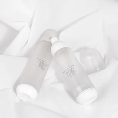 Empty Frosted Airless Bottle Plastic Cosmetic Packaging Bottle 15ml 30ml 50ml