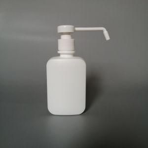 300ml 10oz HDPE Plastic Square White Long Bar Disinfect Spray Bottle