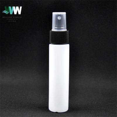 55ml Flat Shoulder PE Cosmetic Bottle with Spray Lotion Pump