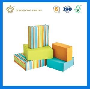 Colorful Printing Corrugated Mailing Carton Box with Auto-Lock (Flip mailing box)