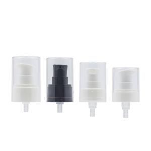 External Spring Cosmetic Packaging Hand Transparent Cap Dispenser PP Pump