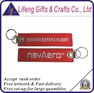Custom Logo Remove Before Flight Embroidery Luggage Tags