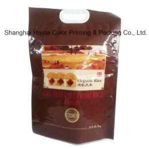 Plastic Compound Printing Packaging Handle Large Bag