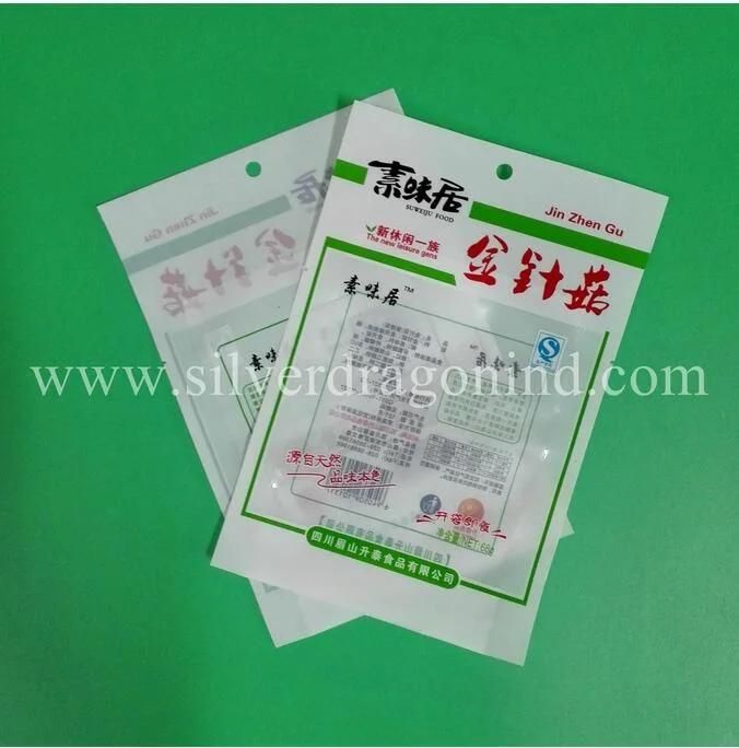 Custom Plastic Vacuum Bags for Food Snack Packaging