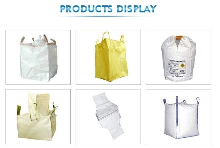 100%Virgin PP Material 1 Ton FIBC Bulk Bags Flexible Bulk Container Big PP Bags for Packing
