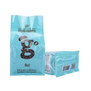 Customized Printed Health Food Packaging Bag Zip Bag Coffee Tea Brown Paper Bag