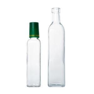 Hot Sale Cooking Oil Bottles 250ml 500ml 750ml Glass Olive Oil Bottles