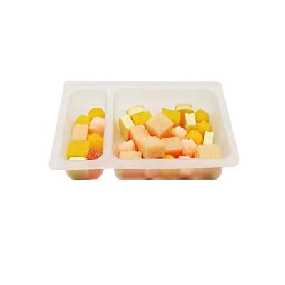 2 Compartment Plastic Blister Sacue Tray Packaging