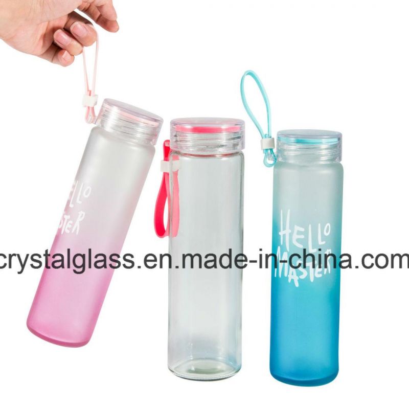 Custom Juice Glass Milk Bottle with Screw Lug Lid 16oz 32oz 1000ml