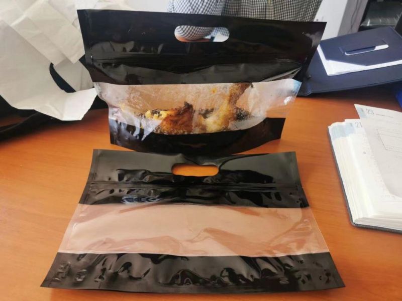 Microwavable Roast Chicken Packaging Bag Stand up Zipper Pouches