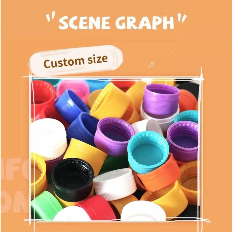 Hot Selling 38mm Plastic Caps Orange Colors for Bottle