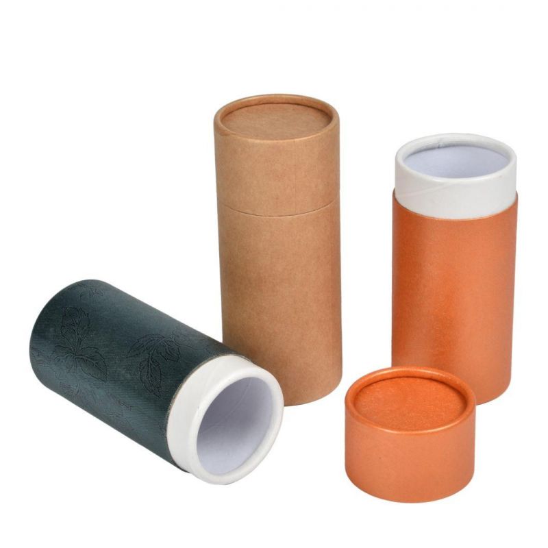 Cylindrical Cardboard Paper Tube Cans Tea Chocolate Cake Potato Chips Packaging